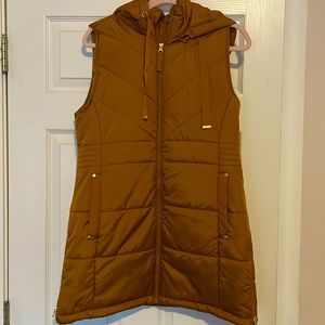 Puffer vest.